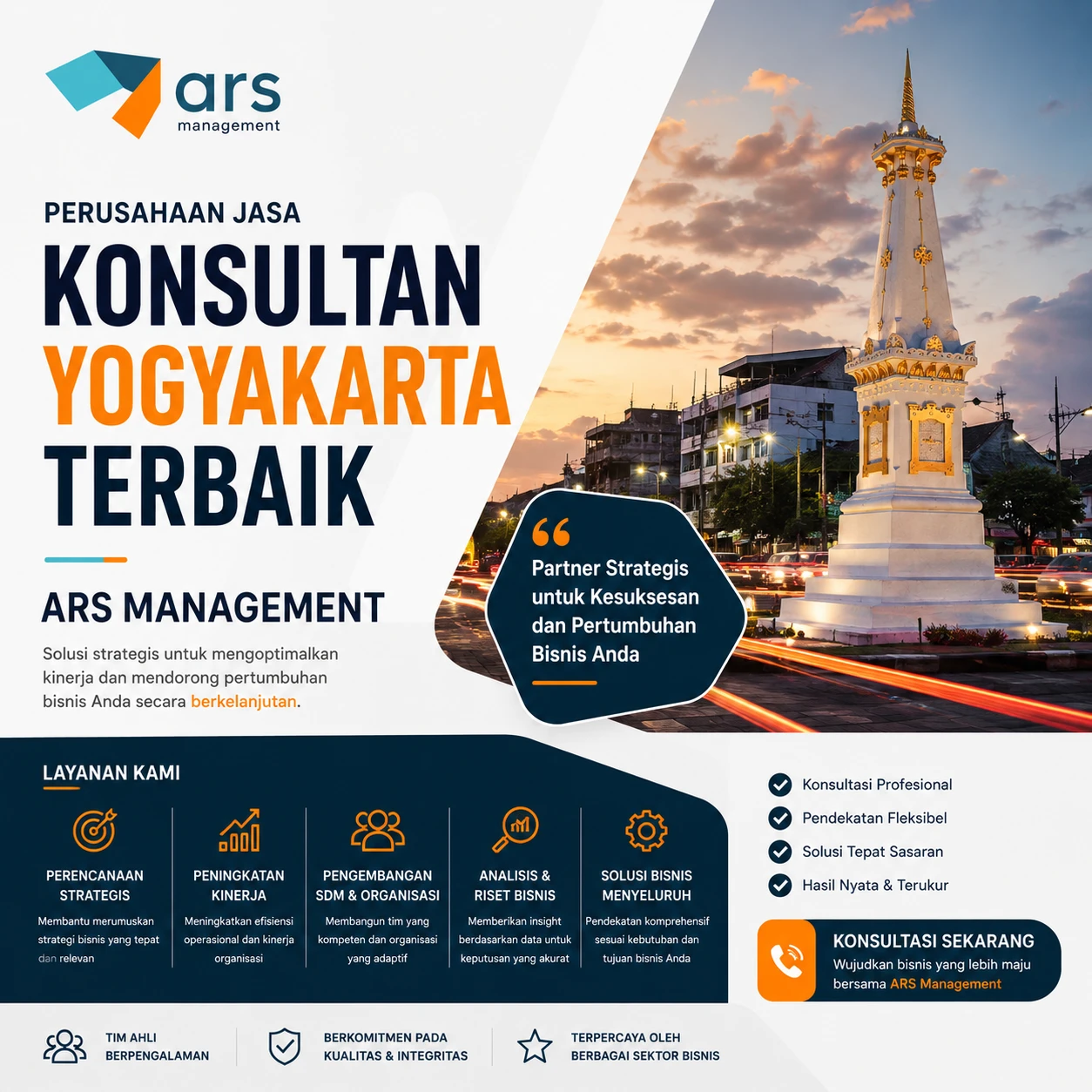 Perusahaan Jasa Konsultan Yogyakarta Terbaik ARS Management - ARS Management