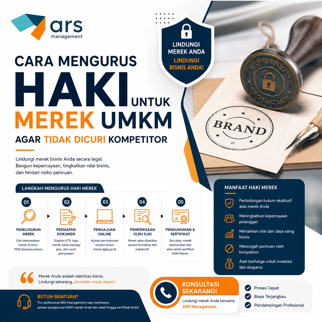 Cara Mengurus HAKI untuk Merek UMKM agar Tidak Dicuri Kompetitor - ARS Management